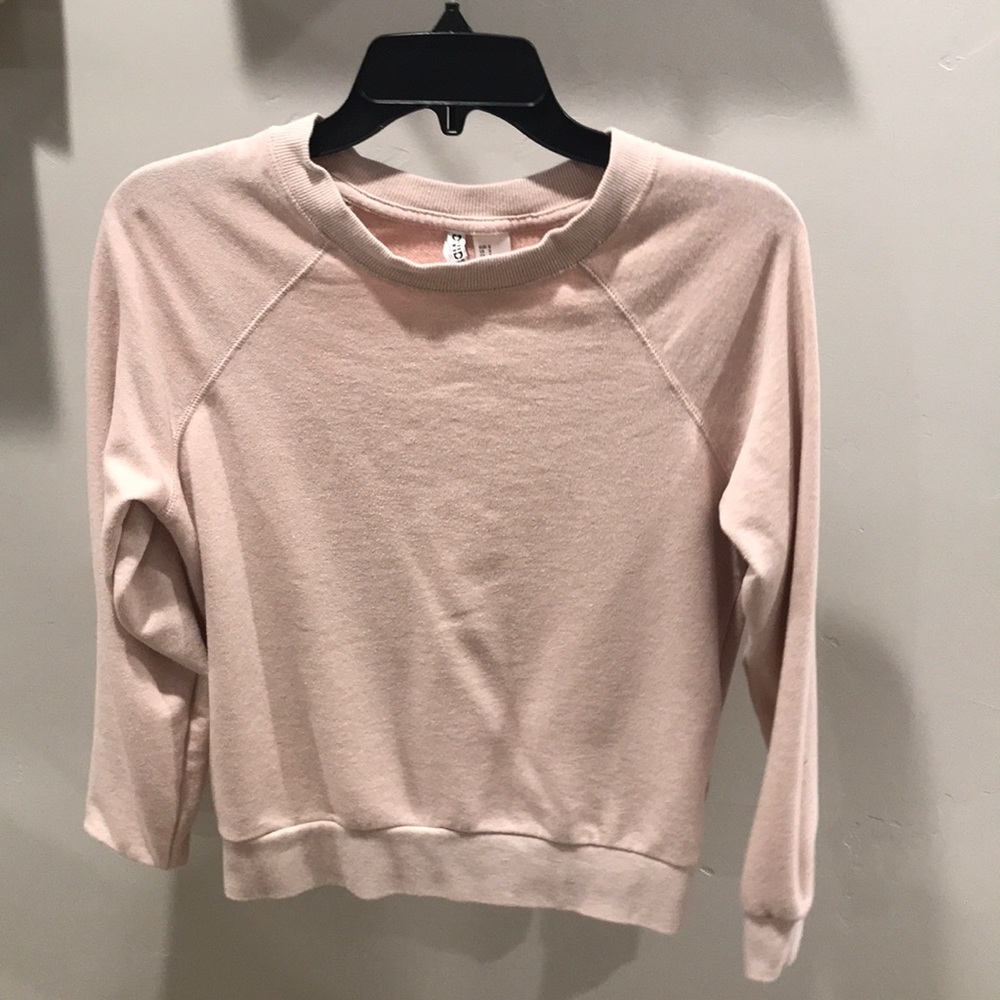 Light pink and navy sweatshirts - Picture 3 of 6